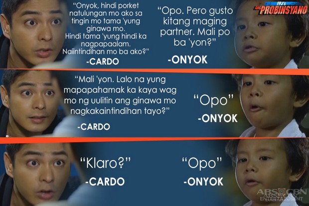 Mga pangaral ni Cardo kay Onyok sa FPJ's Ang Probinsyano | ABS-CBN ...