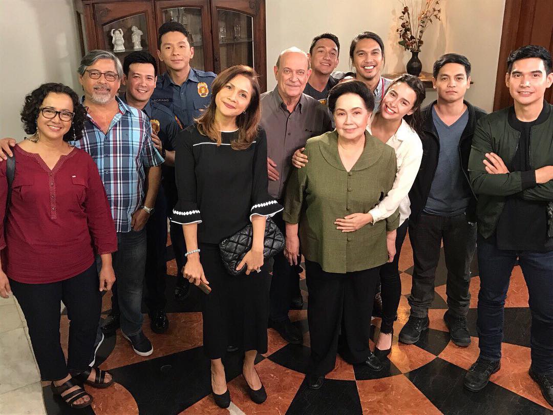 PHOTOS: Agot Isidro aka Verna with the cast of FPJ's Ang Probinsyano