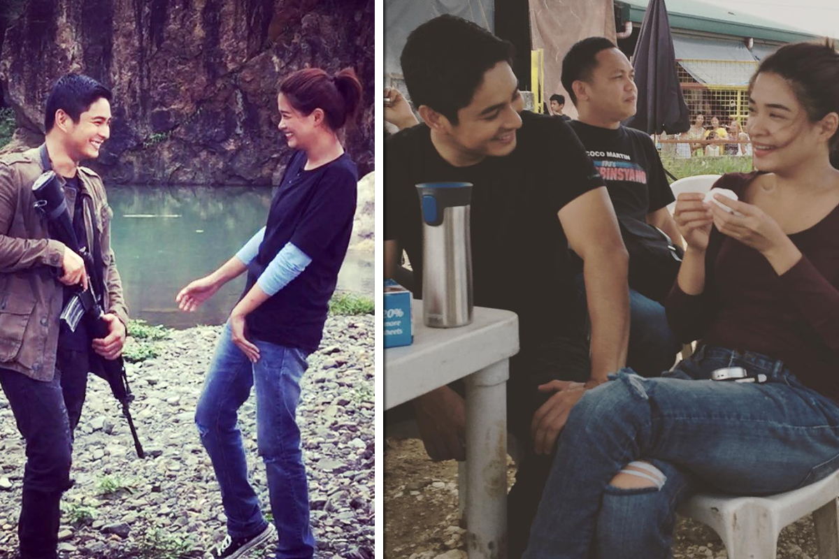 On The Set Of Fpj S Ang Probinsyano Off Cam Bonding Moments Of Coco And Yam Abs Cbn Entertainment