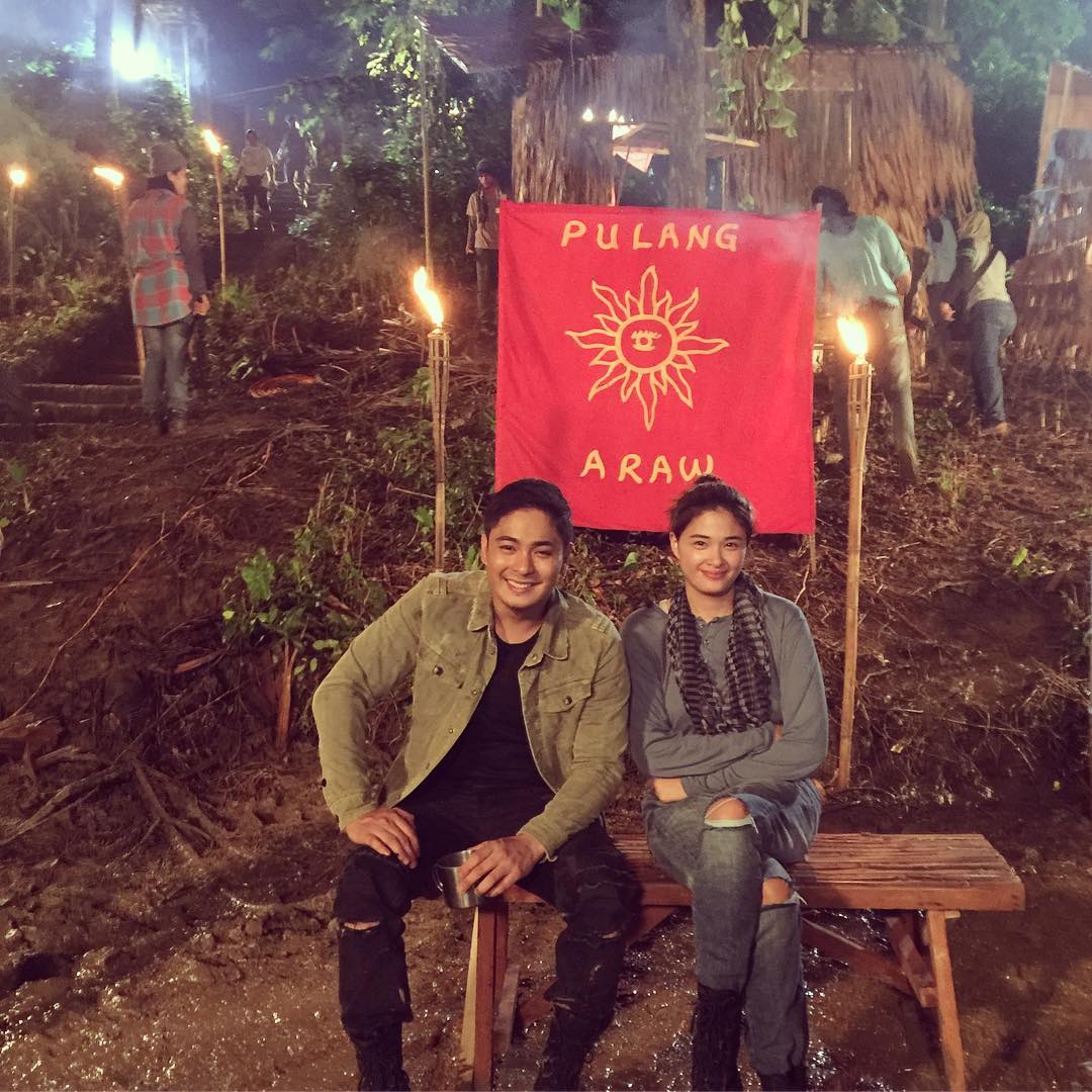 On The Set Of Fpj S Ang Probinsyano Off Cam Bonding Moments Of Coco And Yam Abs Cbn Entertainment