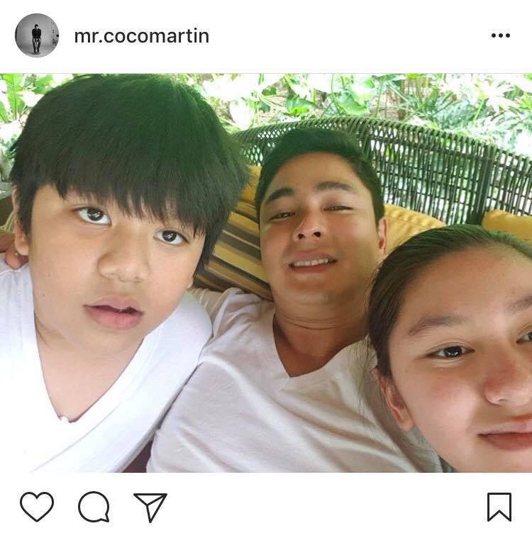 IN PHOTOS: Coco Martin as a daddy to his real-life babies