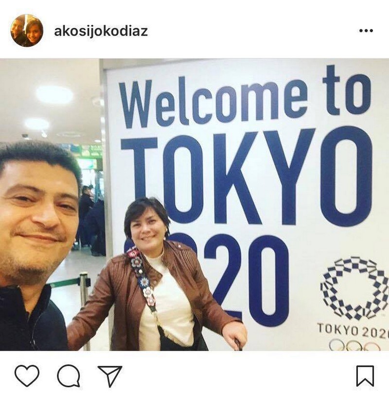 20 Years and Counting! Joko Diaz with his wife