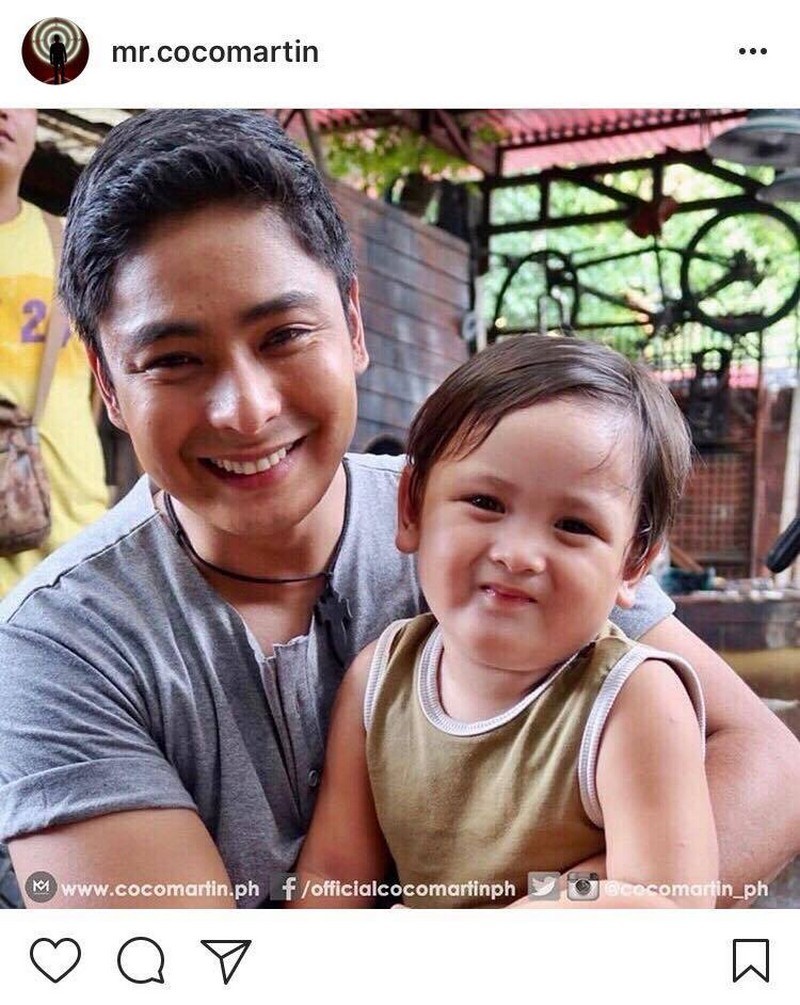 33 Adorable Moments of Coco Martin with his favorite baby! | ABS-CBN ...