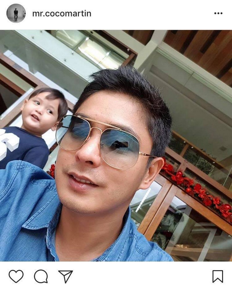 33 Adorable Moments of Coco Martin with his favorite baby! | ABS-CBN ...