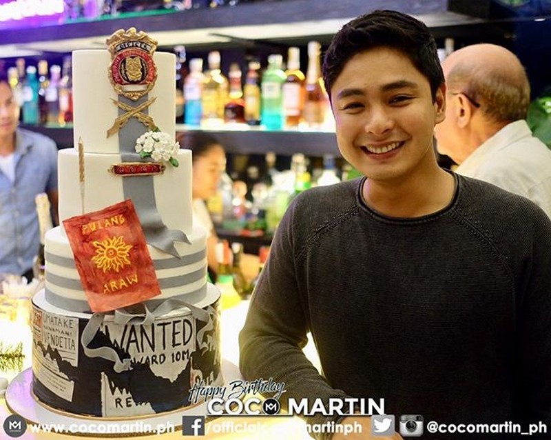 IN PHOTOS: Coco Martin celebrates birthday with " FPJ’s Ang Probinsyano