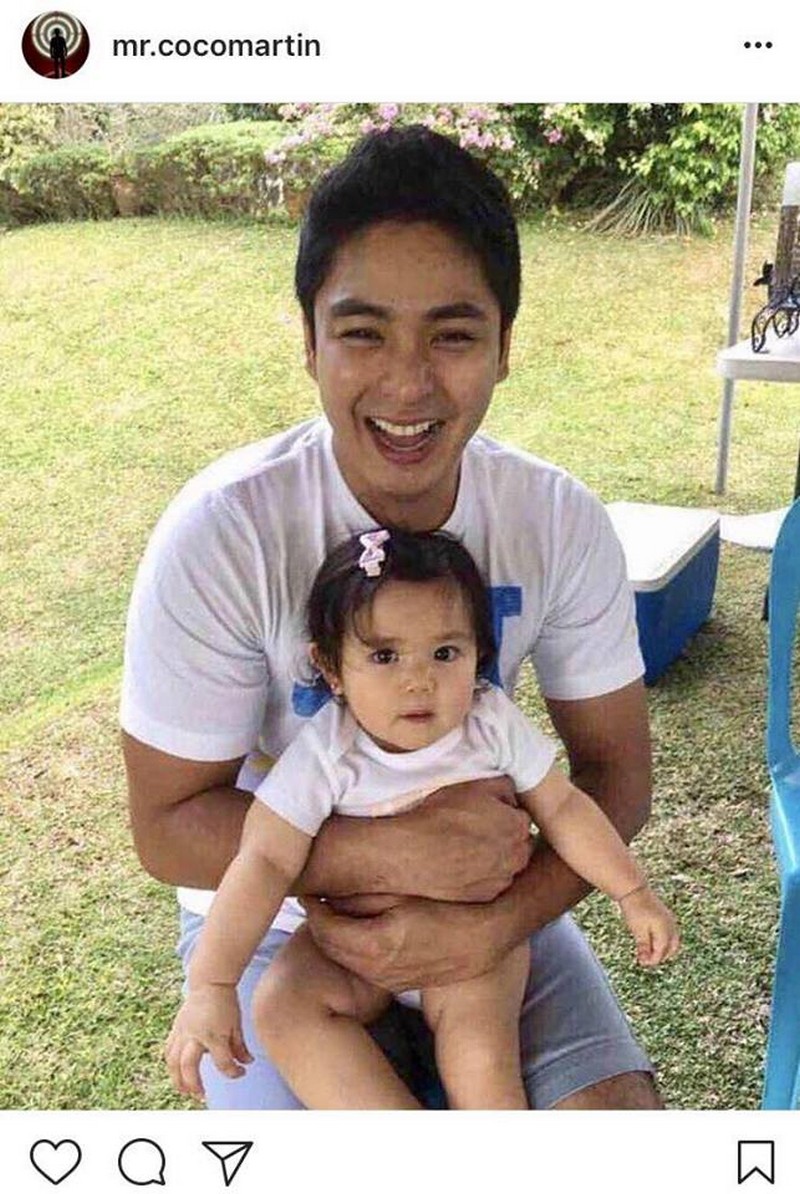 LOOK Rare Photos of Coco Martin with his reallife babies ABSCBN