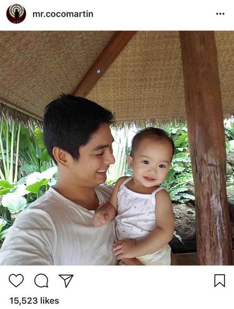 LOOK: Rare Photos of Coco Martin with his real-life babies | ABS-CBN  Entertainment