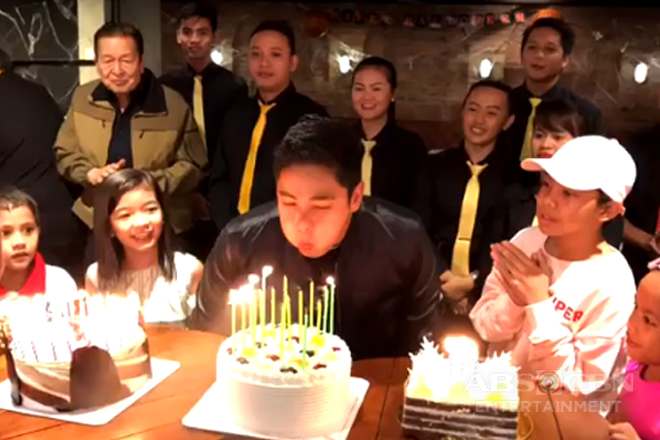 WATCH: Coco Martin gets an early birthday surprise | ABS-CBN Entertainment
